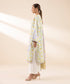 Women's Unstitched Textured Lawn Embroidered Multi 3 Piece Suit